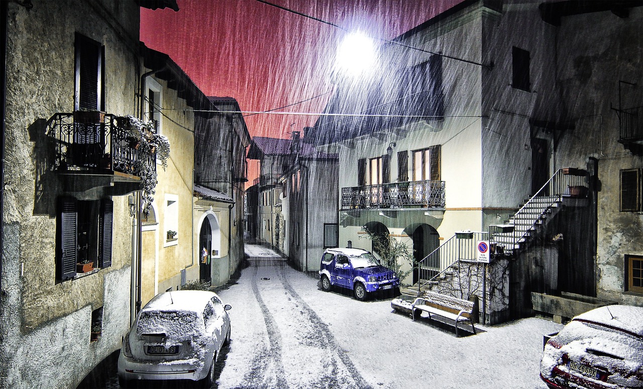 Monstrutto - Italy in Wintertime